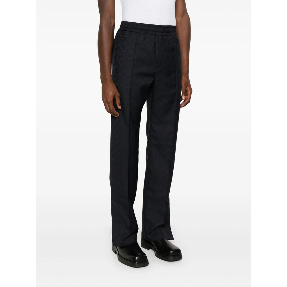 Gucci Blue Trousers - Regular & Straight-Leg Trousers Men - 5