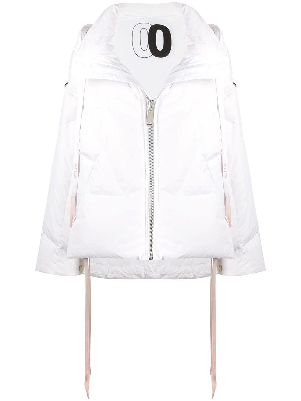 hooded puffer jacket - 1