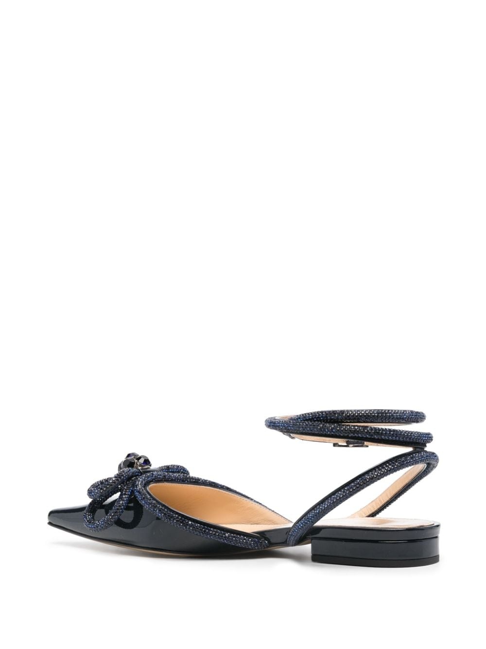 Double Bow ballerina shoes - 3