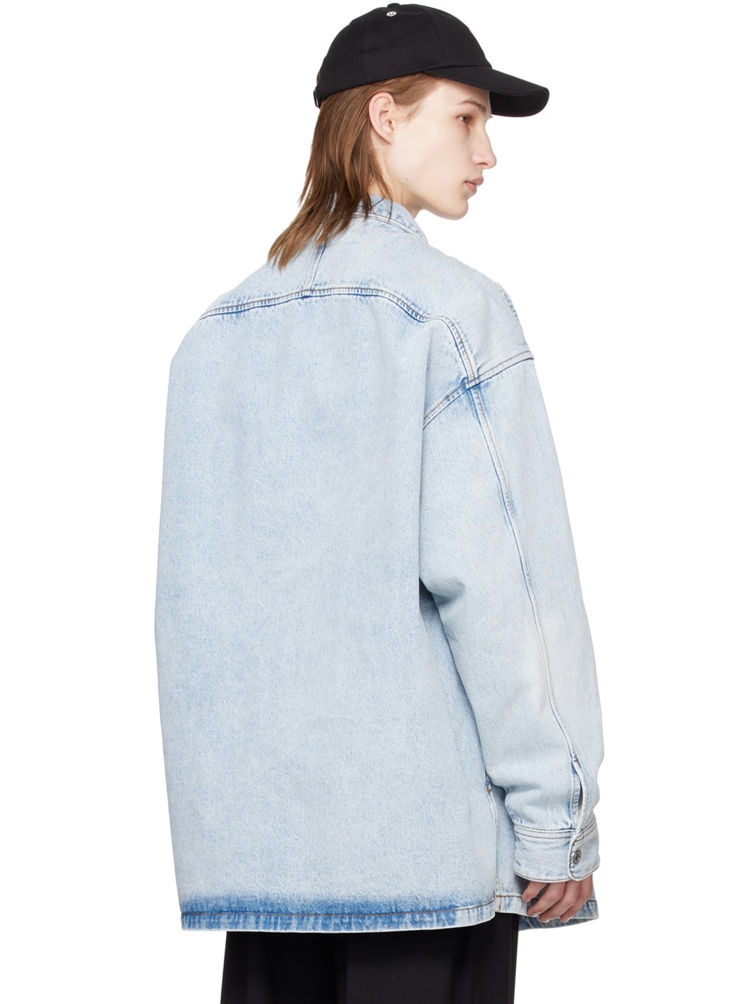 Blue Ami De Cœur Denim Jacket - 3