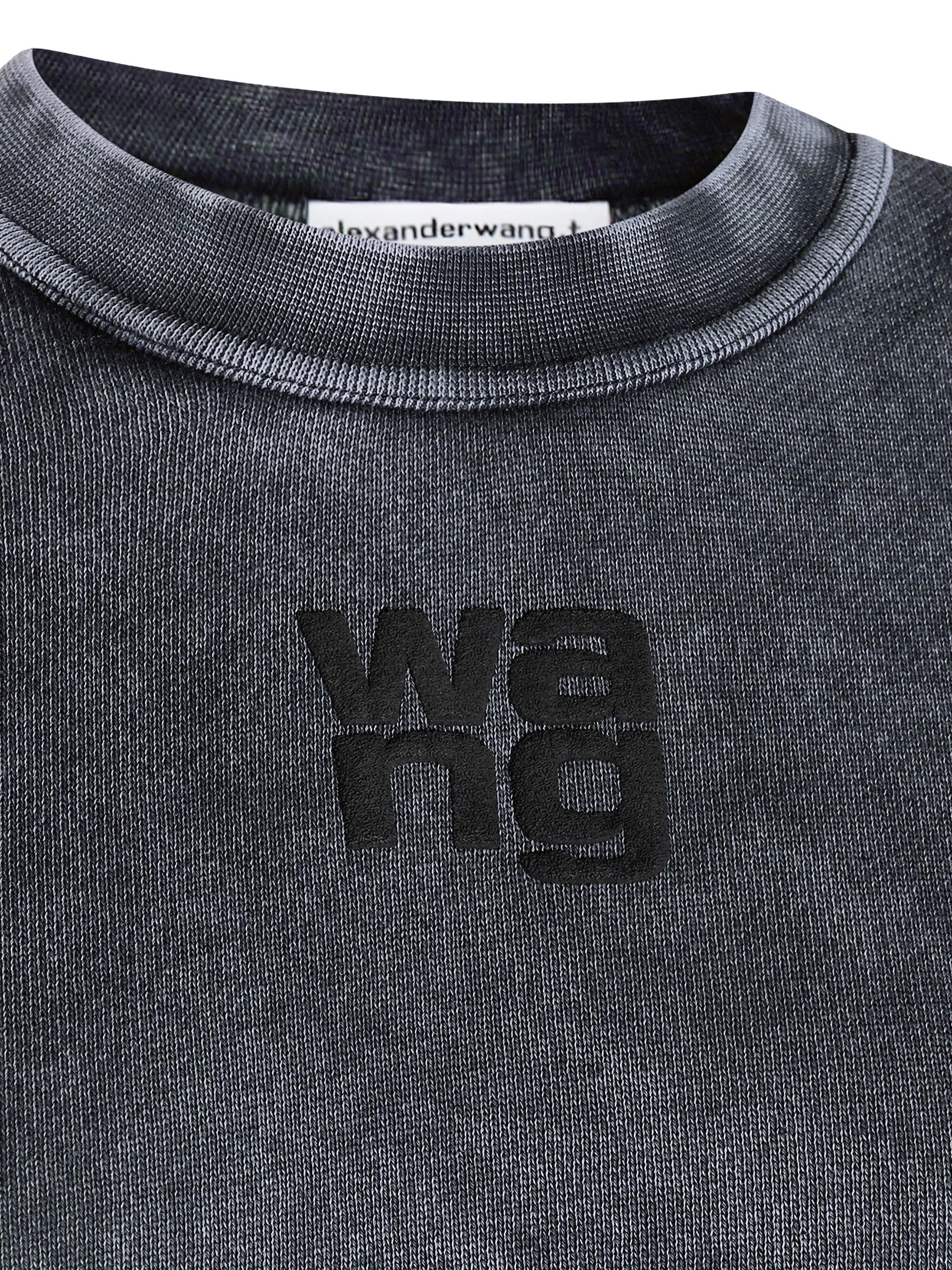 logo-embroidered sweatshirt - 3
