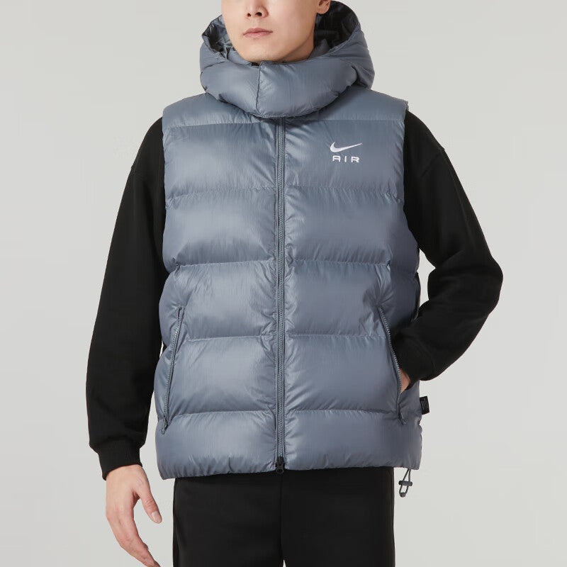 Nike Air Therma-FIT Hoody Vest 'Grey' FD6428-065 - 3