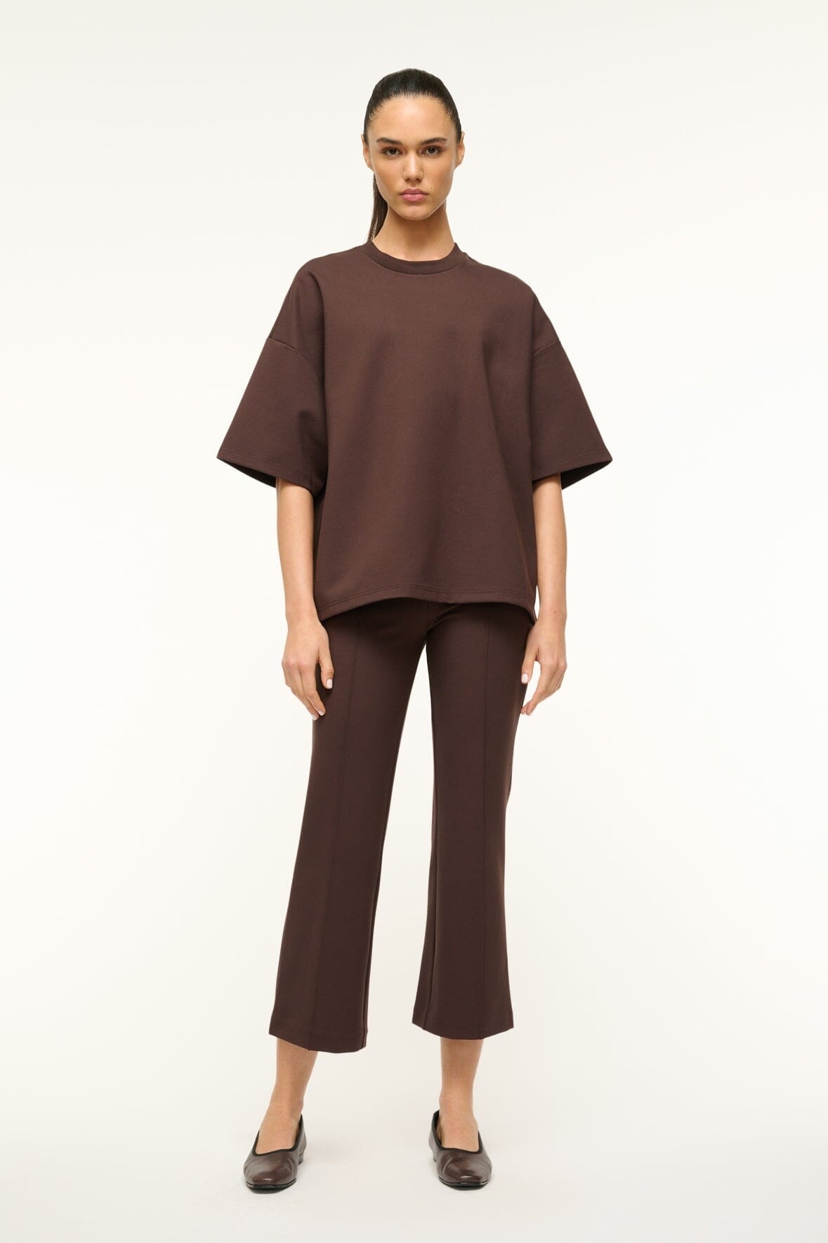 STAUD CAPSULE TOP DARK CHOCOLATE - 3