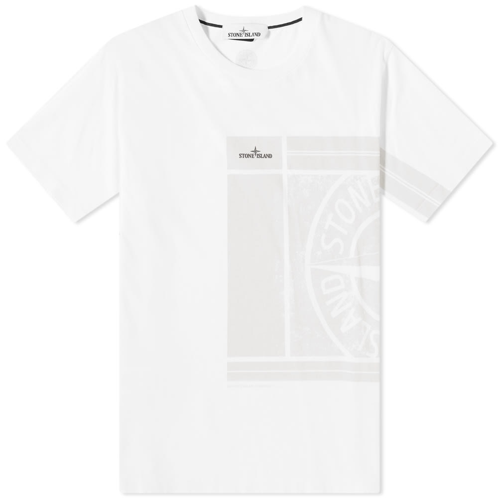 Stone Island Large Side Logo Tee - 1