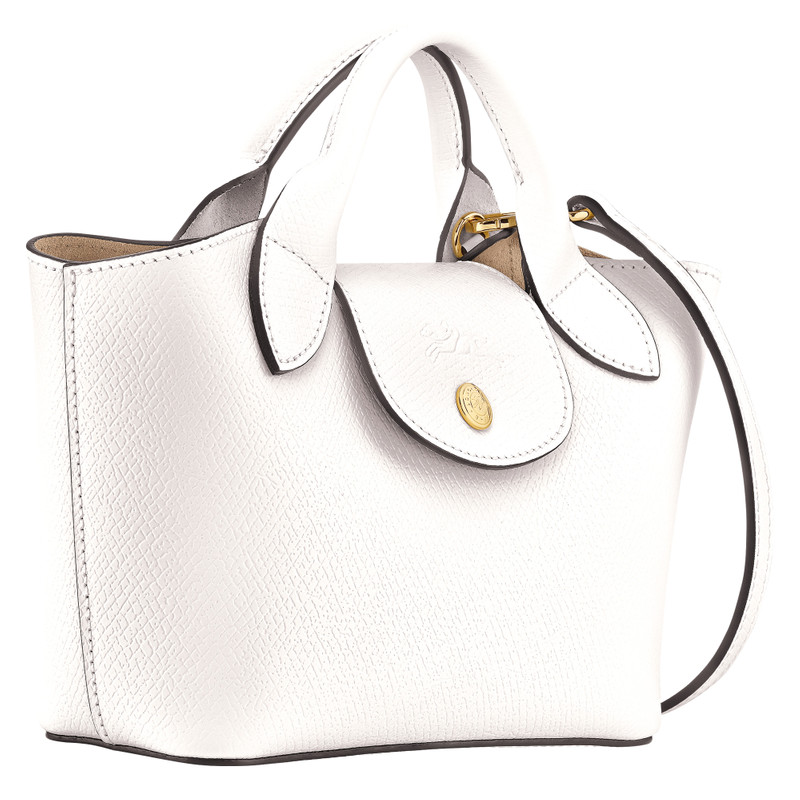 Épure Tote bag White - Leather 3