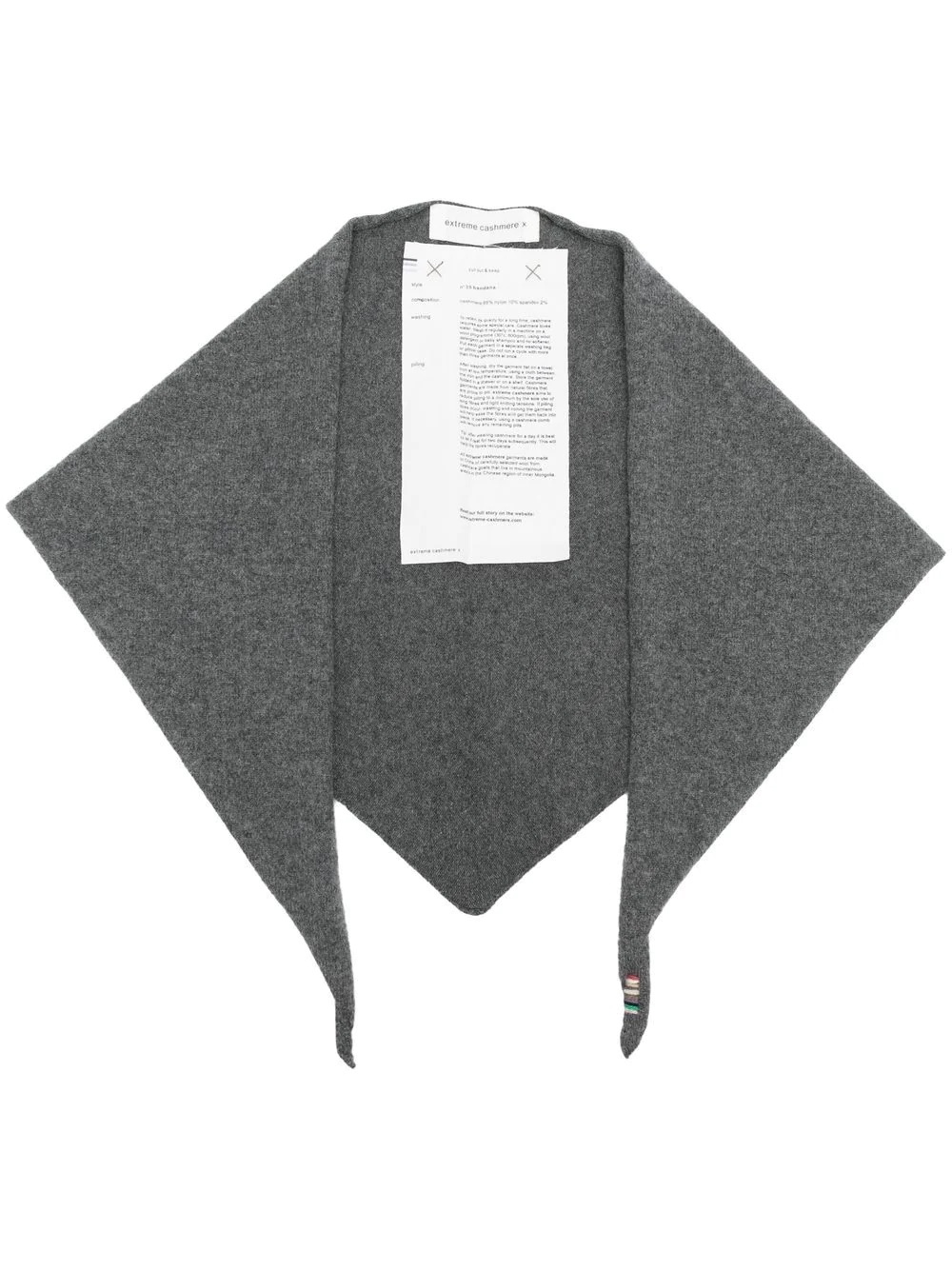 knitted scarf - 1