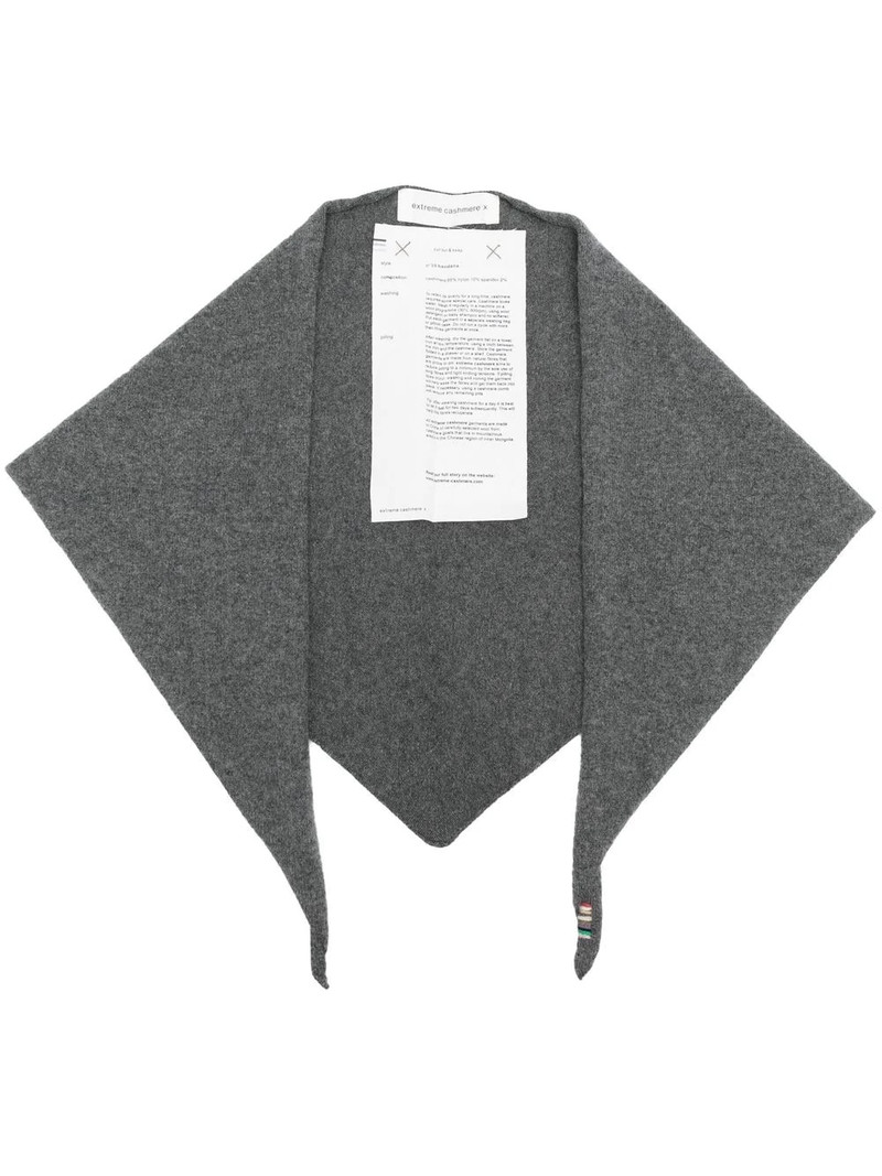 knitted cashmere-blend scarf 1