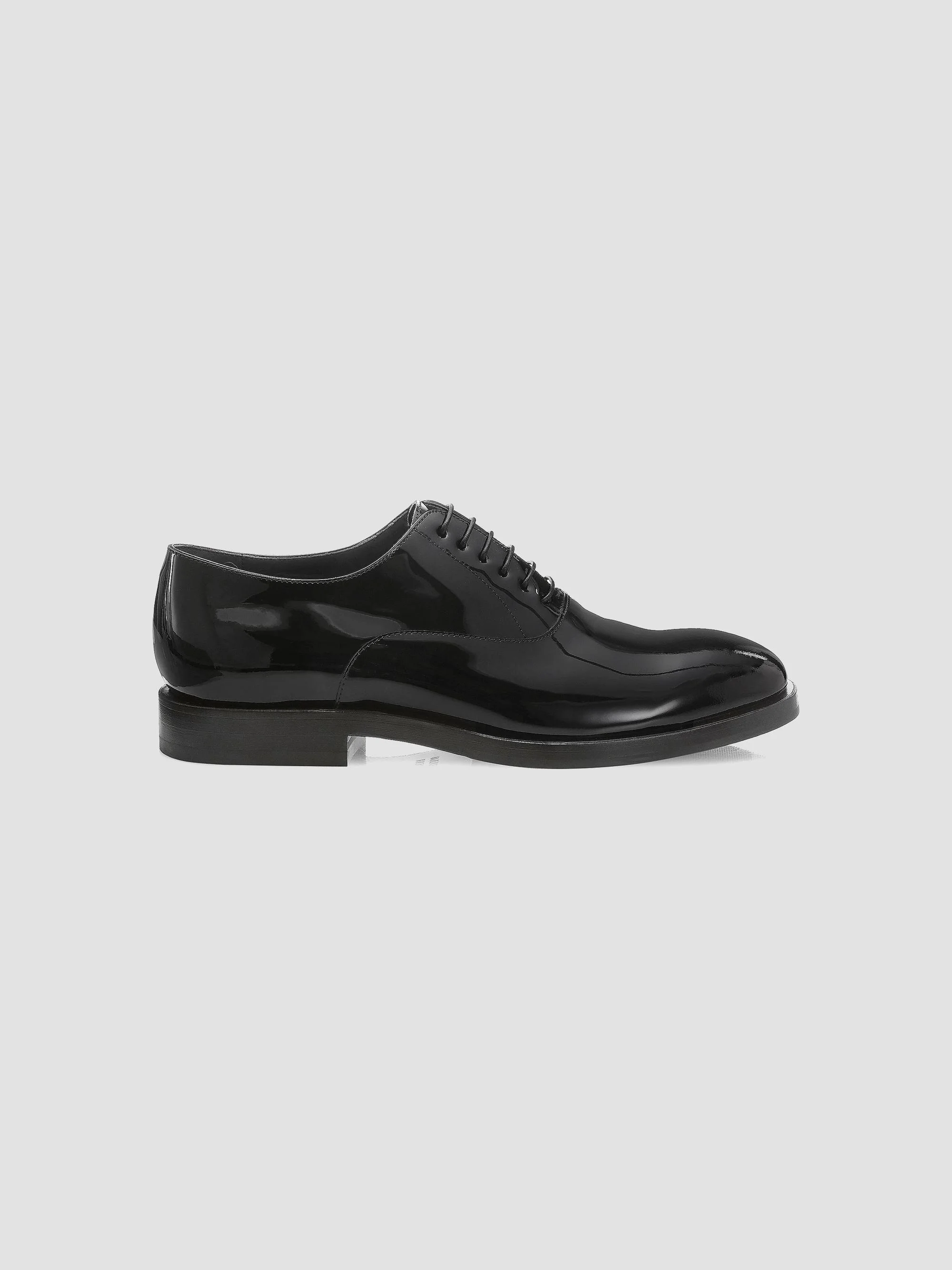 Men's Patent Leather Tuxedo Shoes - Nero - 1