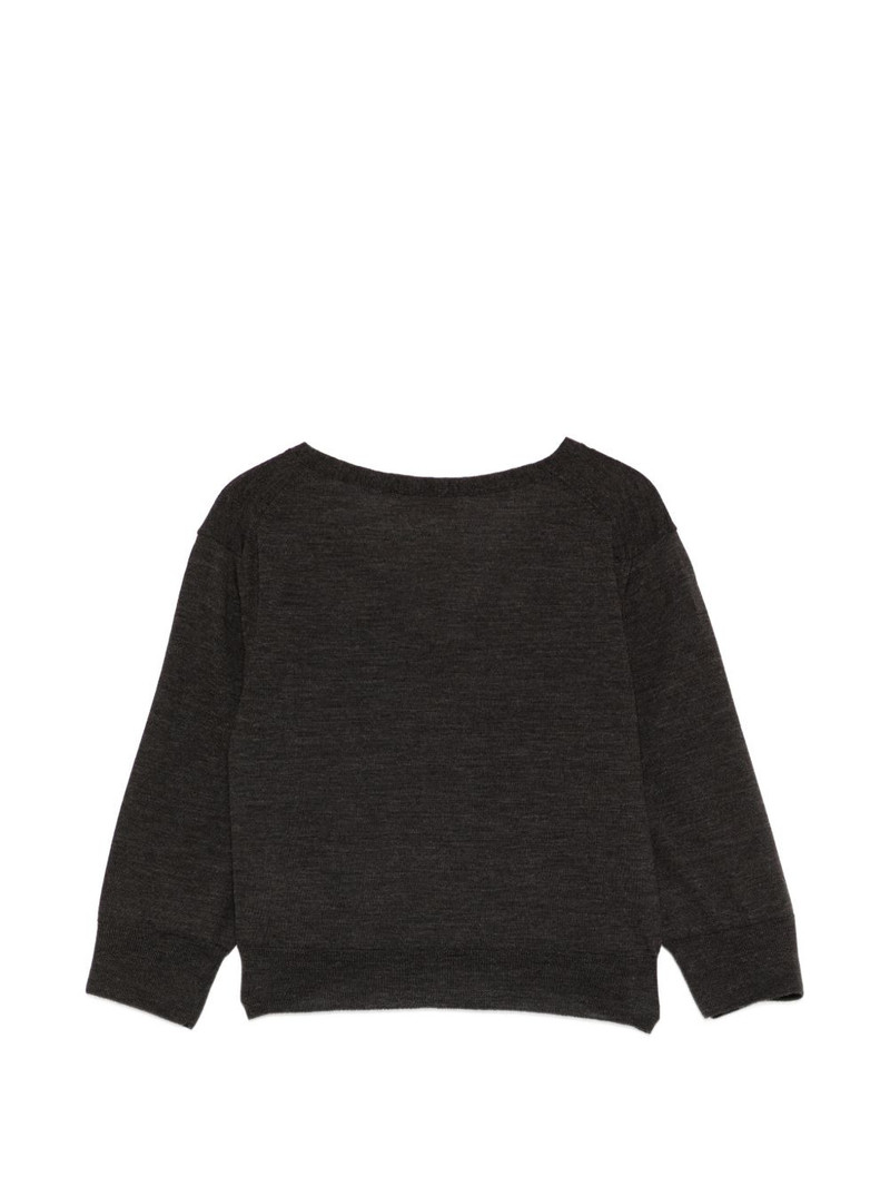 AMOMENTO V-neck cardigan outlook