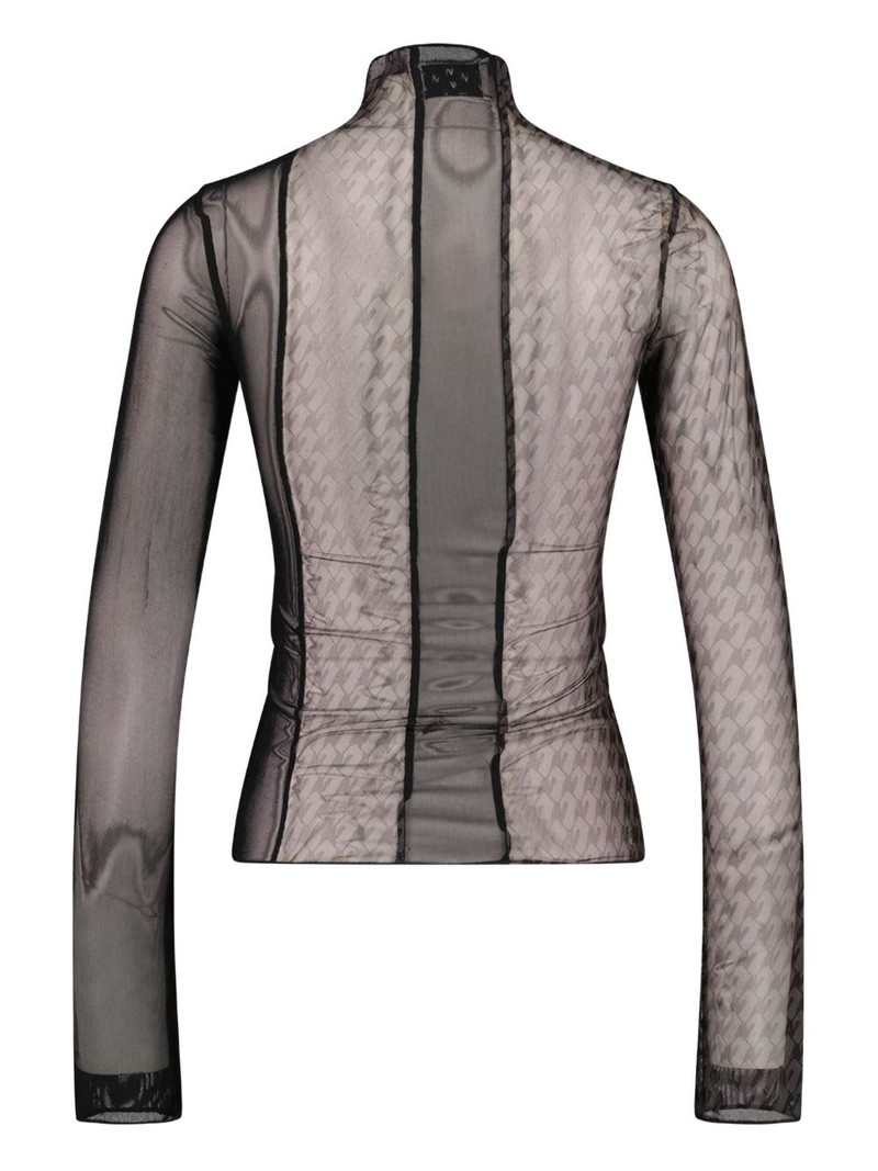 AVAVAV mesh turtleneck top outlook