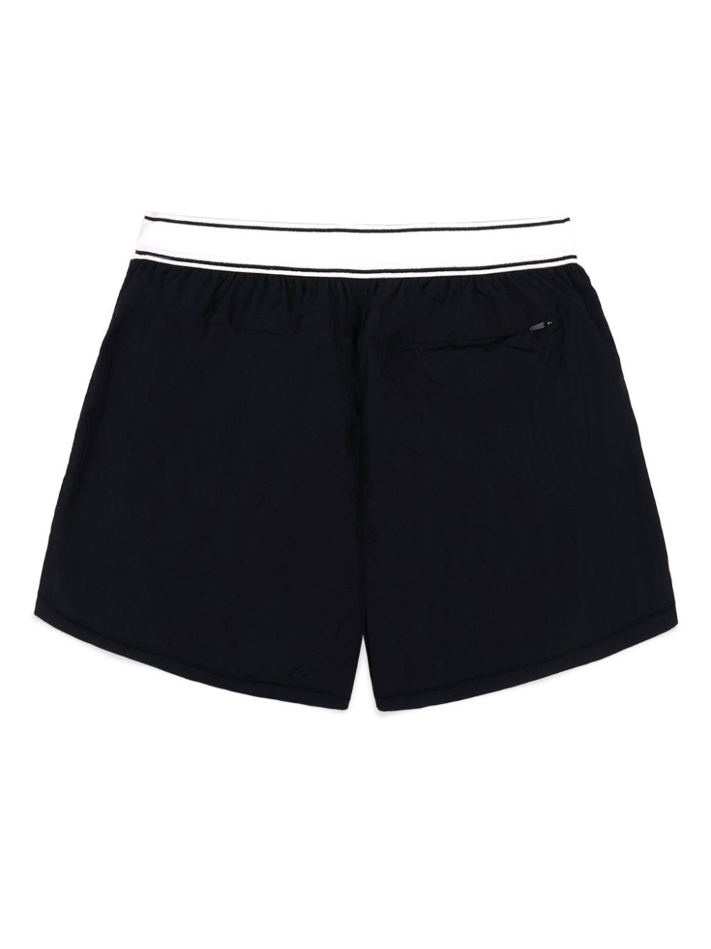 logo print runner shorts - 2