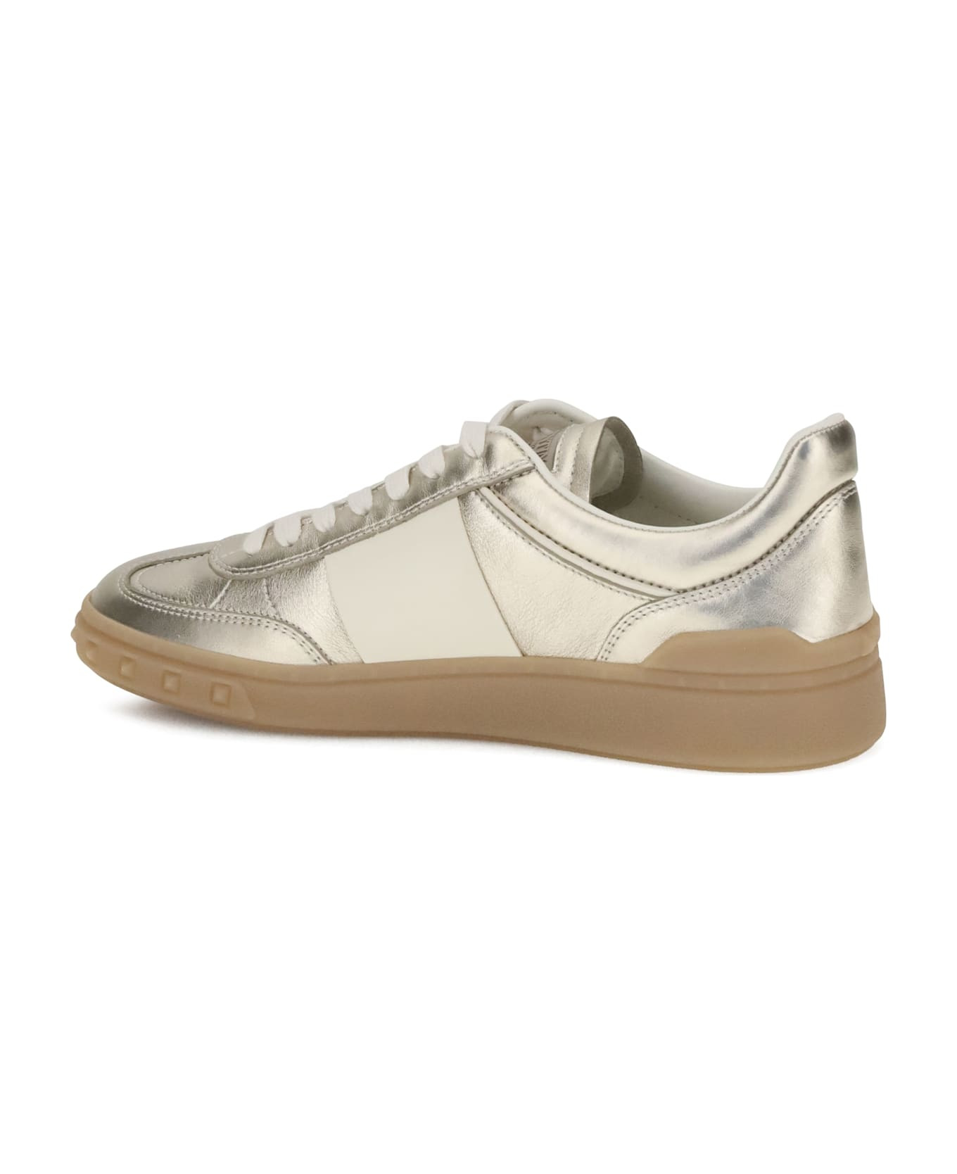 Laminated Leather Upvillage Sneakers - 3