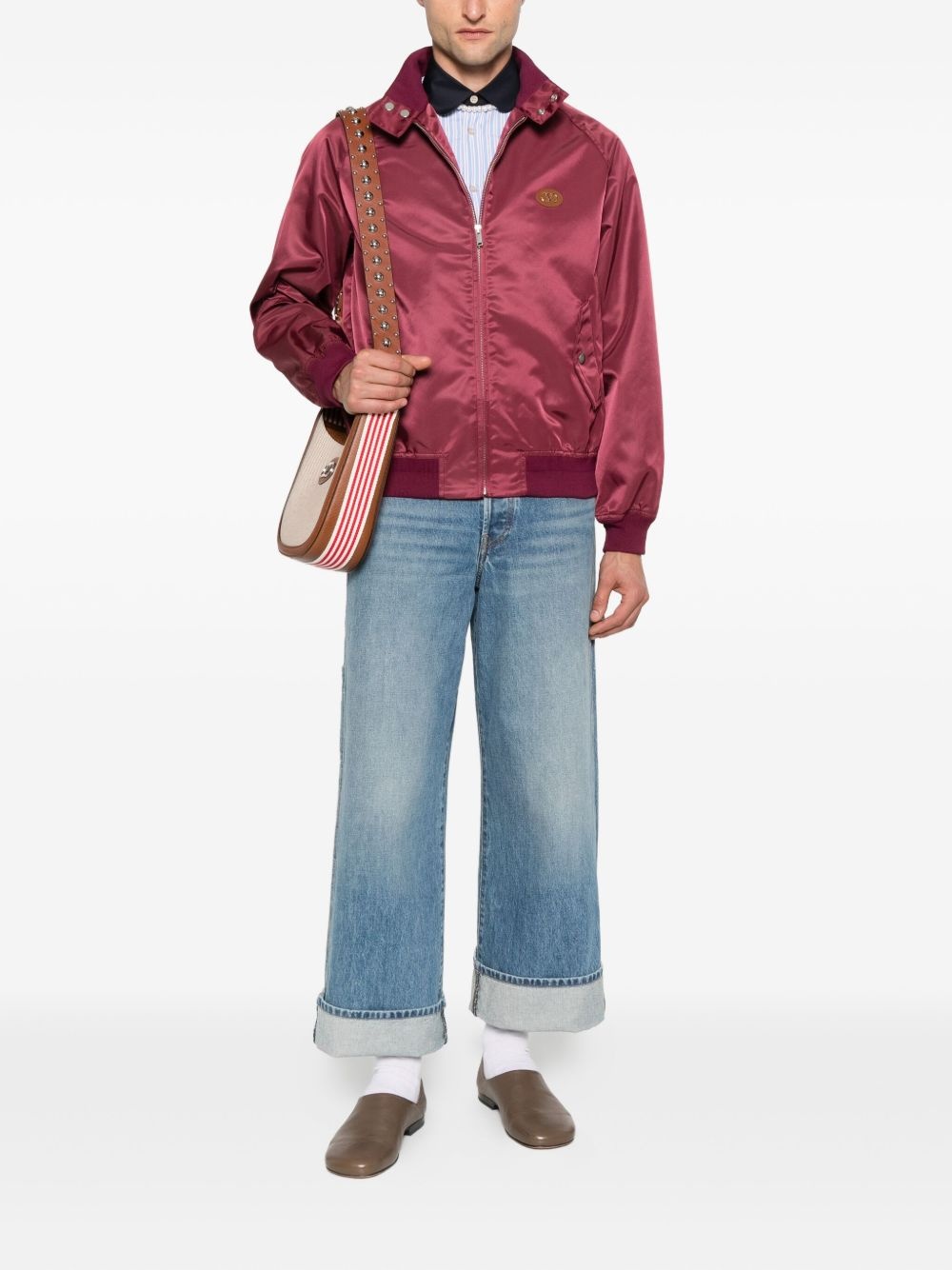 zip-up bomber jacket - 2