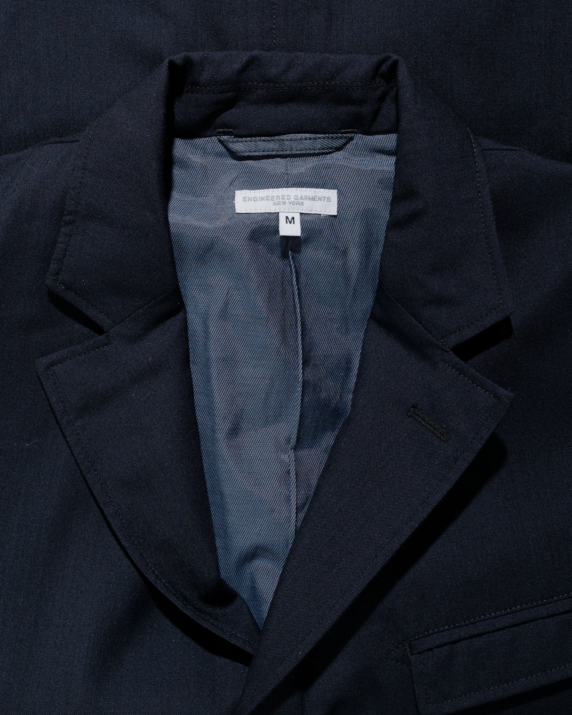 Andover Jacket Dark Navy Tropical Wool - 5