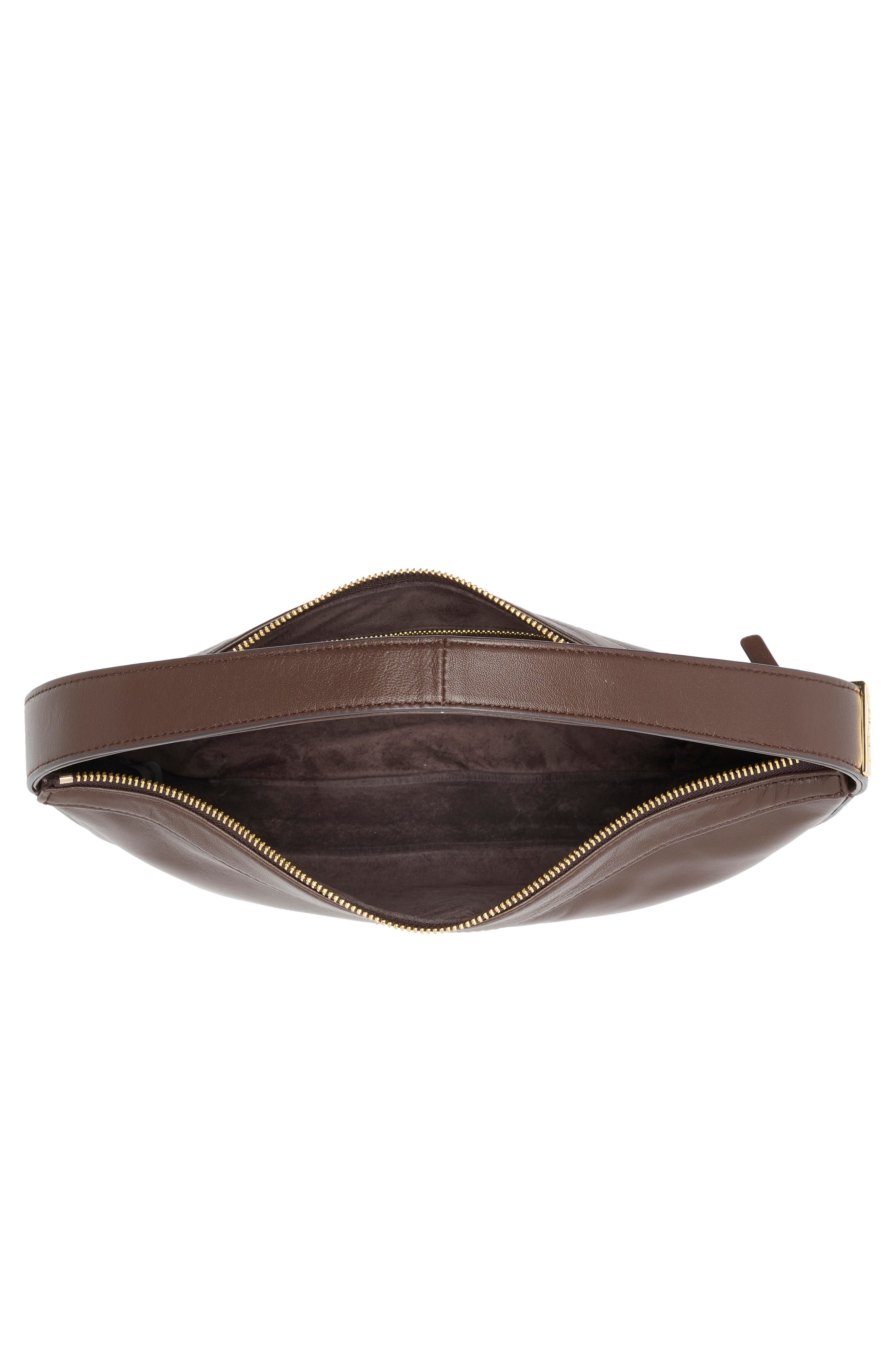 STAUD Demy Convertible Leather Shoulder Bag in Espresso at Nordstrom - 4