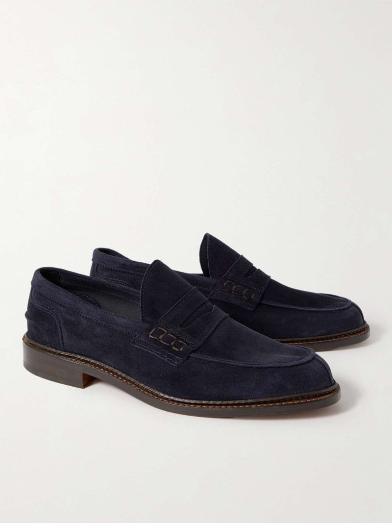Adam Suede Penny Loafers 4