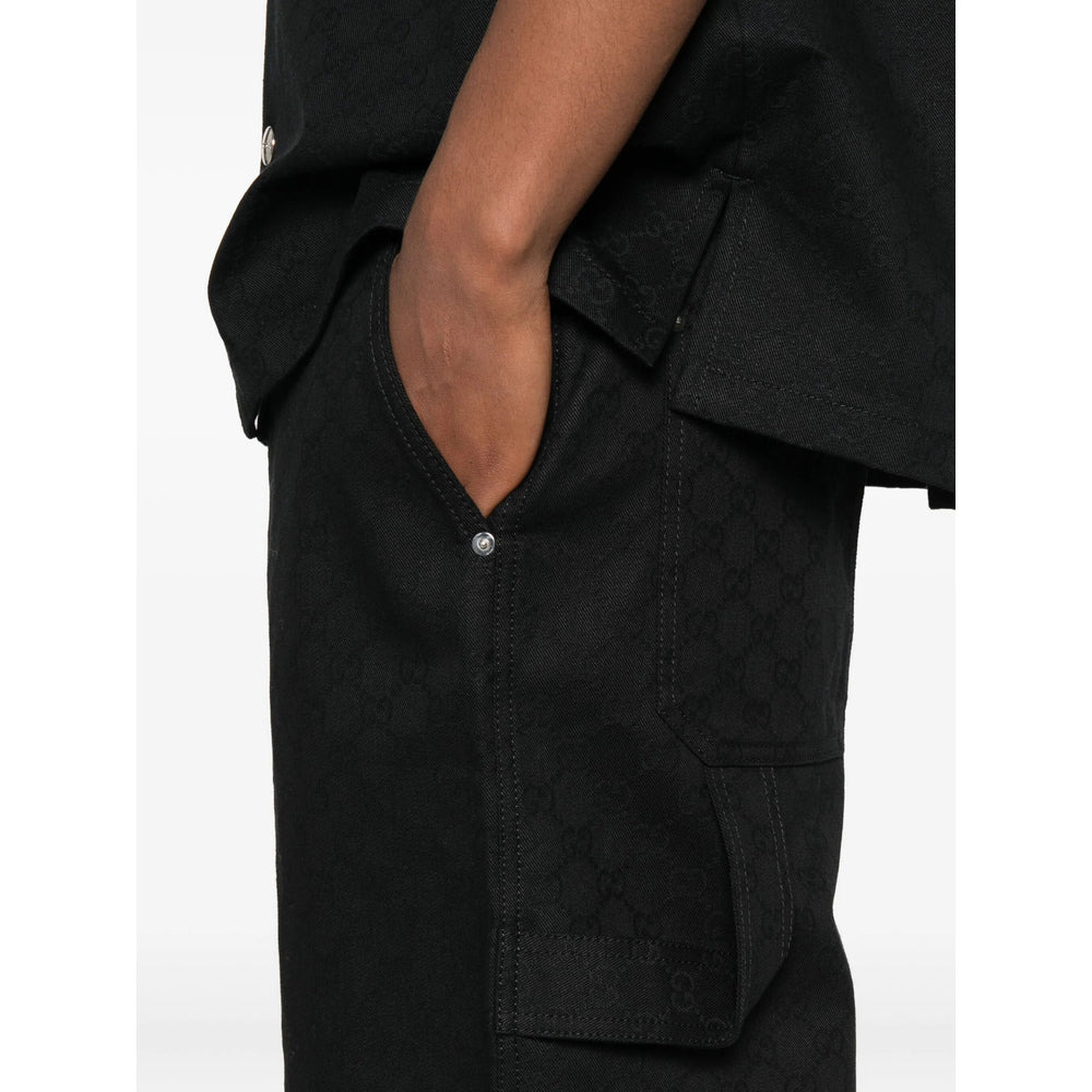 Gucci Black Shorts - Denim Shorts Men - 3