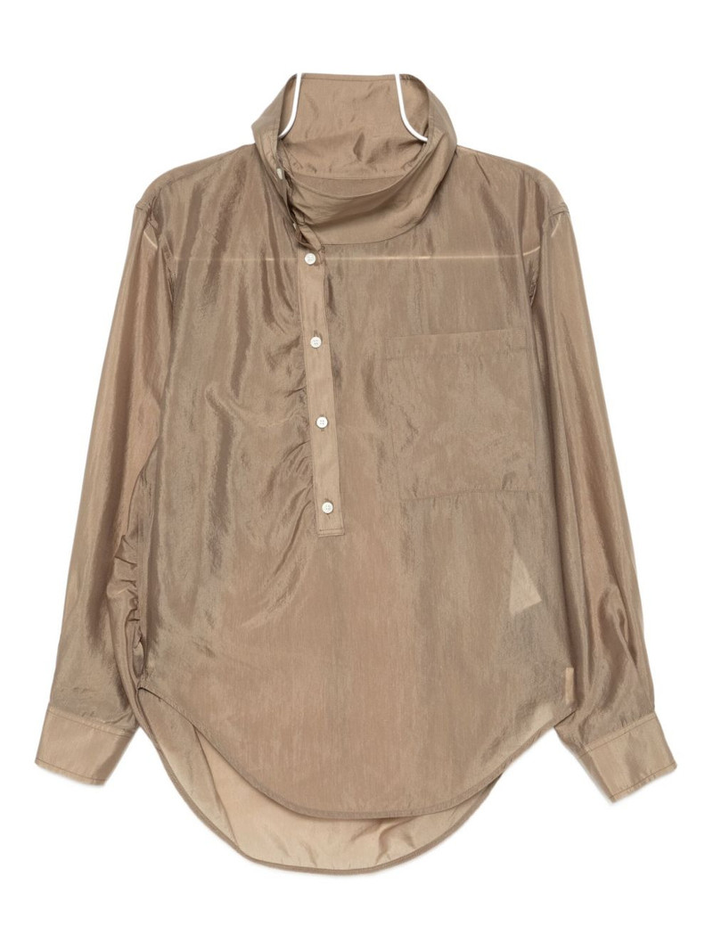 asymmmetric collar shirt 1