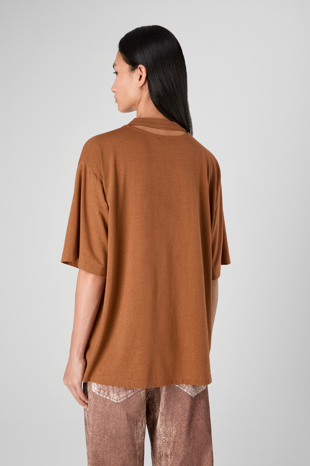 Terracotta Boxy T-shirt - 3