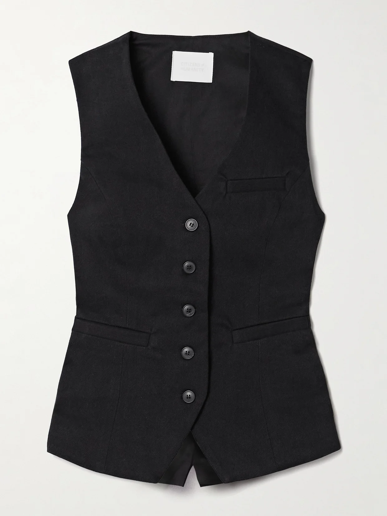 Jasmin Cotton-twill Vest - 1