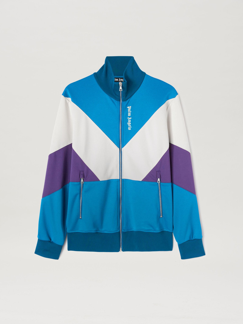 V 컬러 블록 트랙 JACKET - 1
