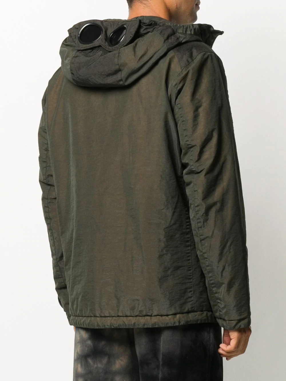 drawstring hood cargo parka - 4