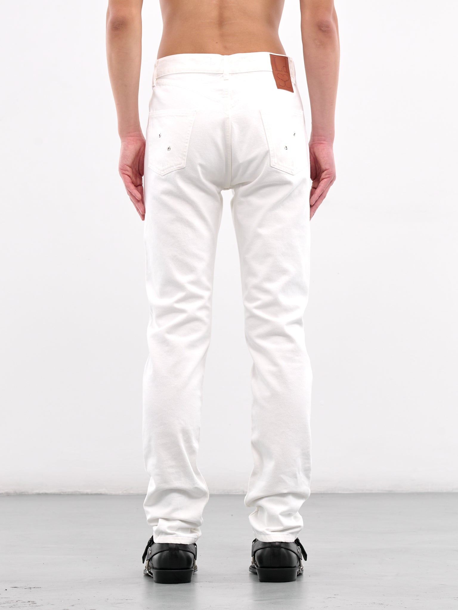 Lace-Up Jeans - 3