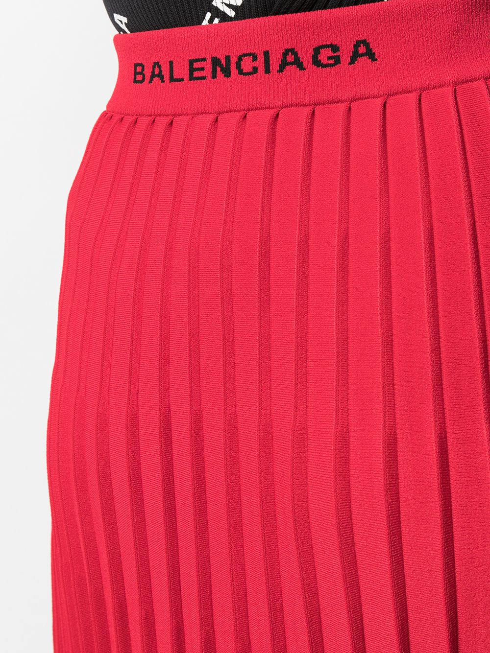 pleated midi skirt - 5