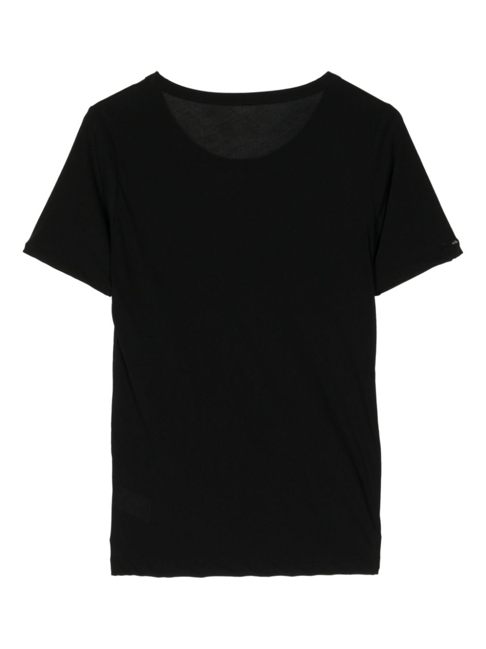 round-neck cotton t-shirt - 2