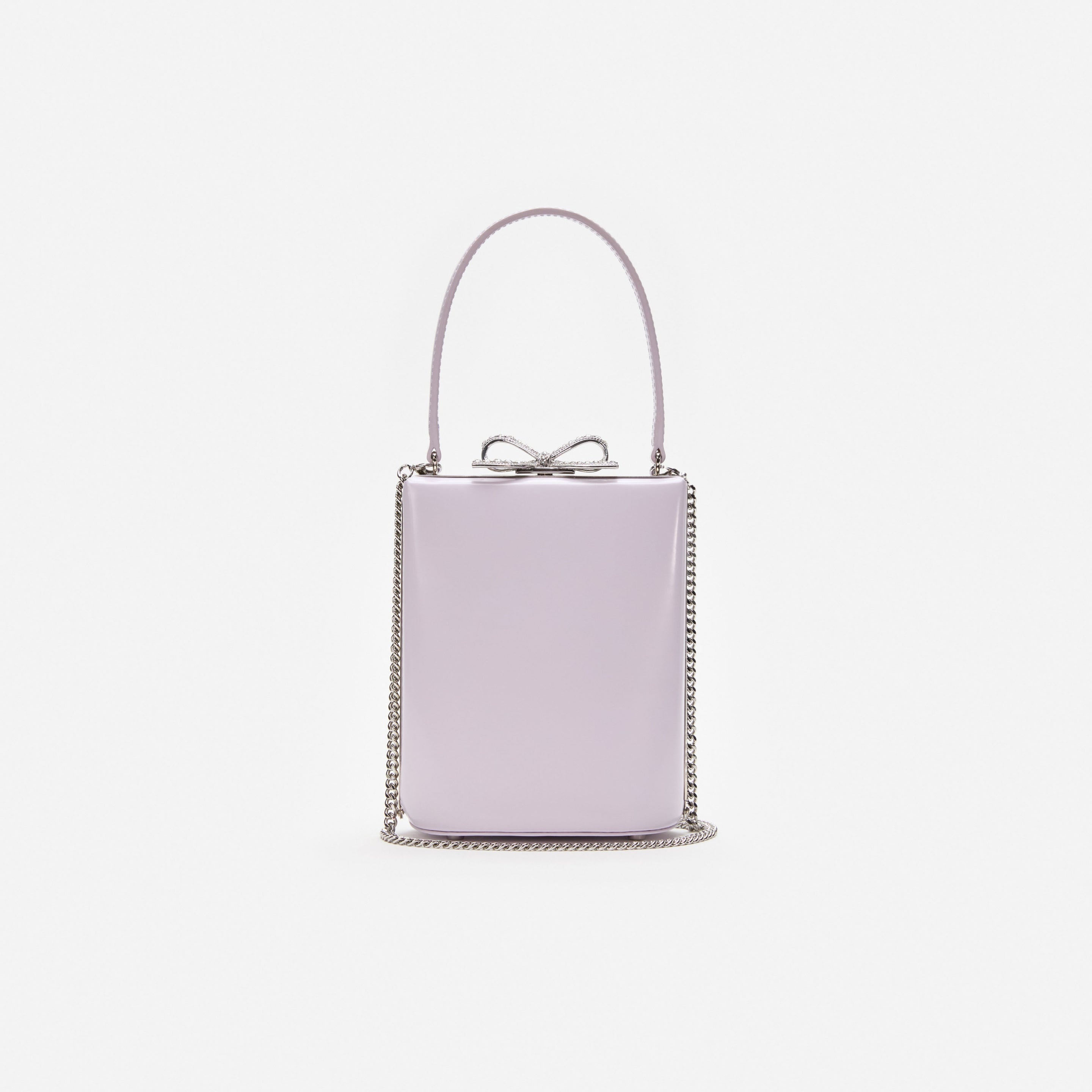 Lilac Leather Bag - 4