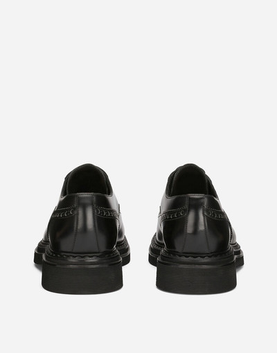 Dolce & Gabbana Brushed calfskin Derby shoes outlook