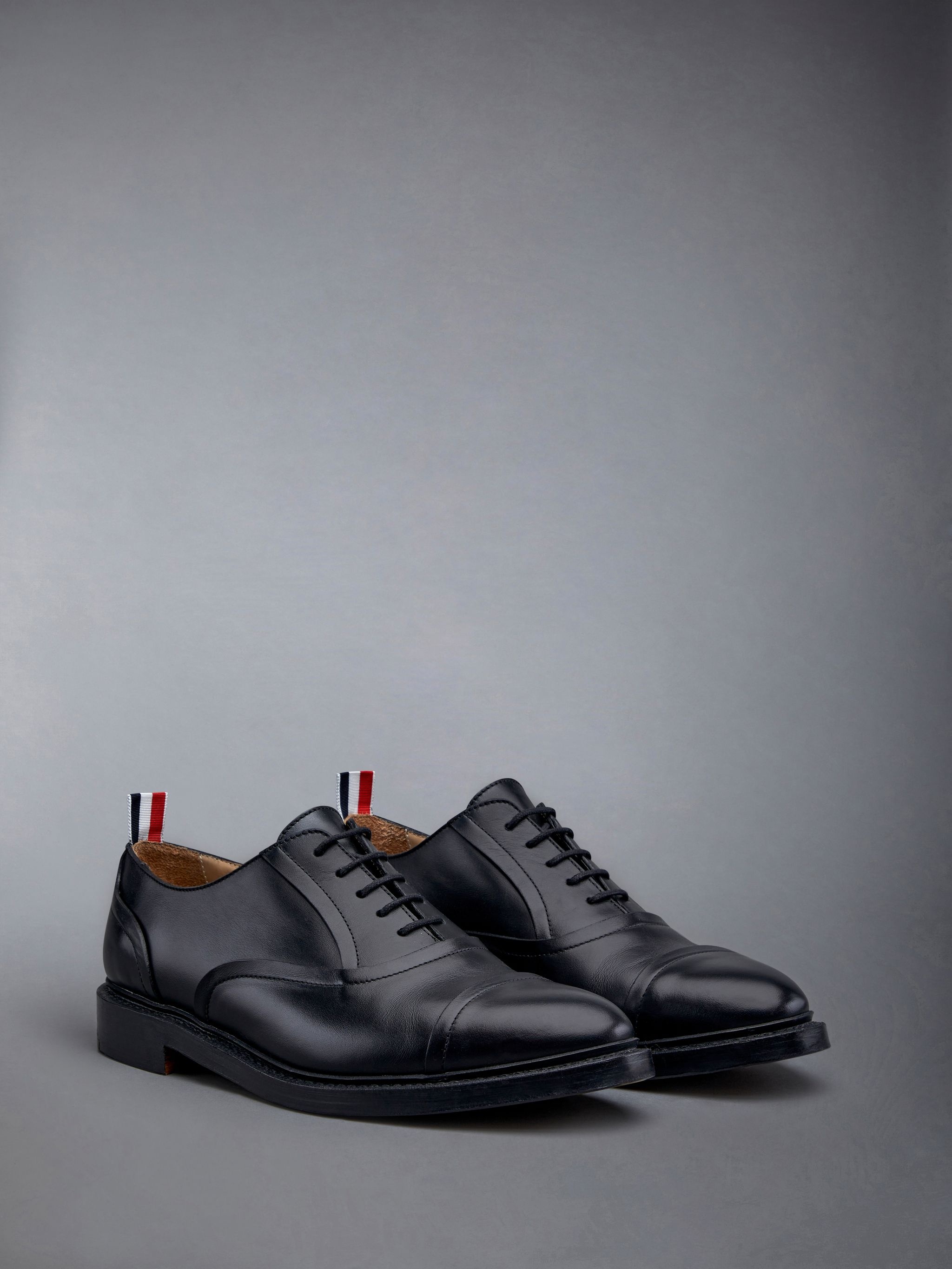 Vitello Calf Raw Edge Goodyear Sole Cap Toe Oxford - 2