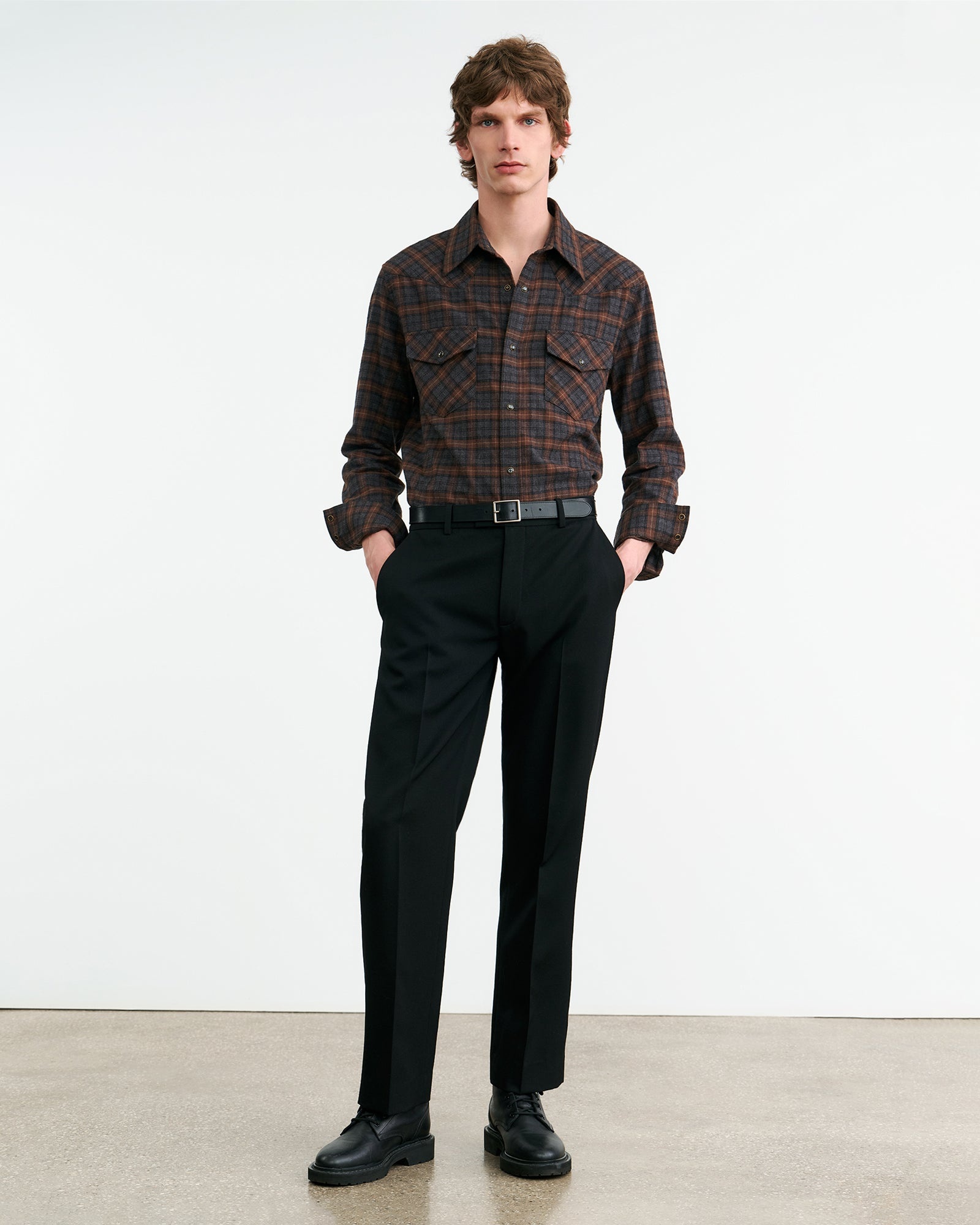 TRAVIS BUTTON UP SHIRT - 4