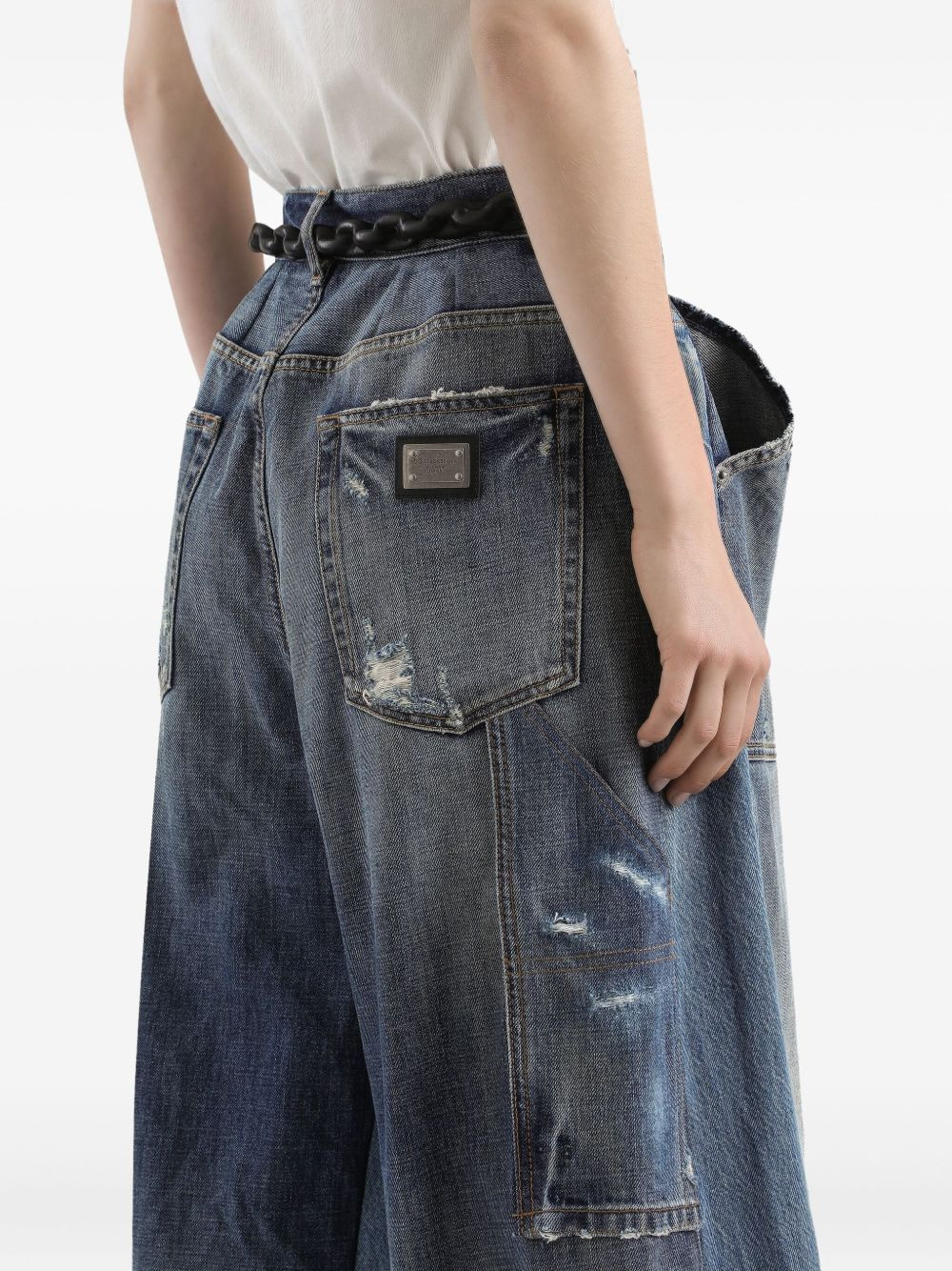 Jeans Blue And Green - 2