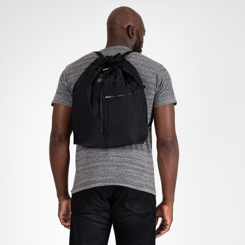 Iron Heart POR-MLE-SCK-BLK Porter - Yoshida & Co. - Mile Knapsack - Black outlook