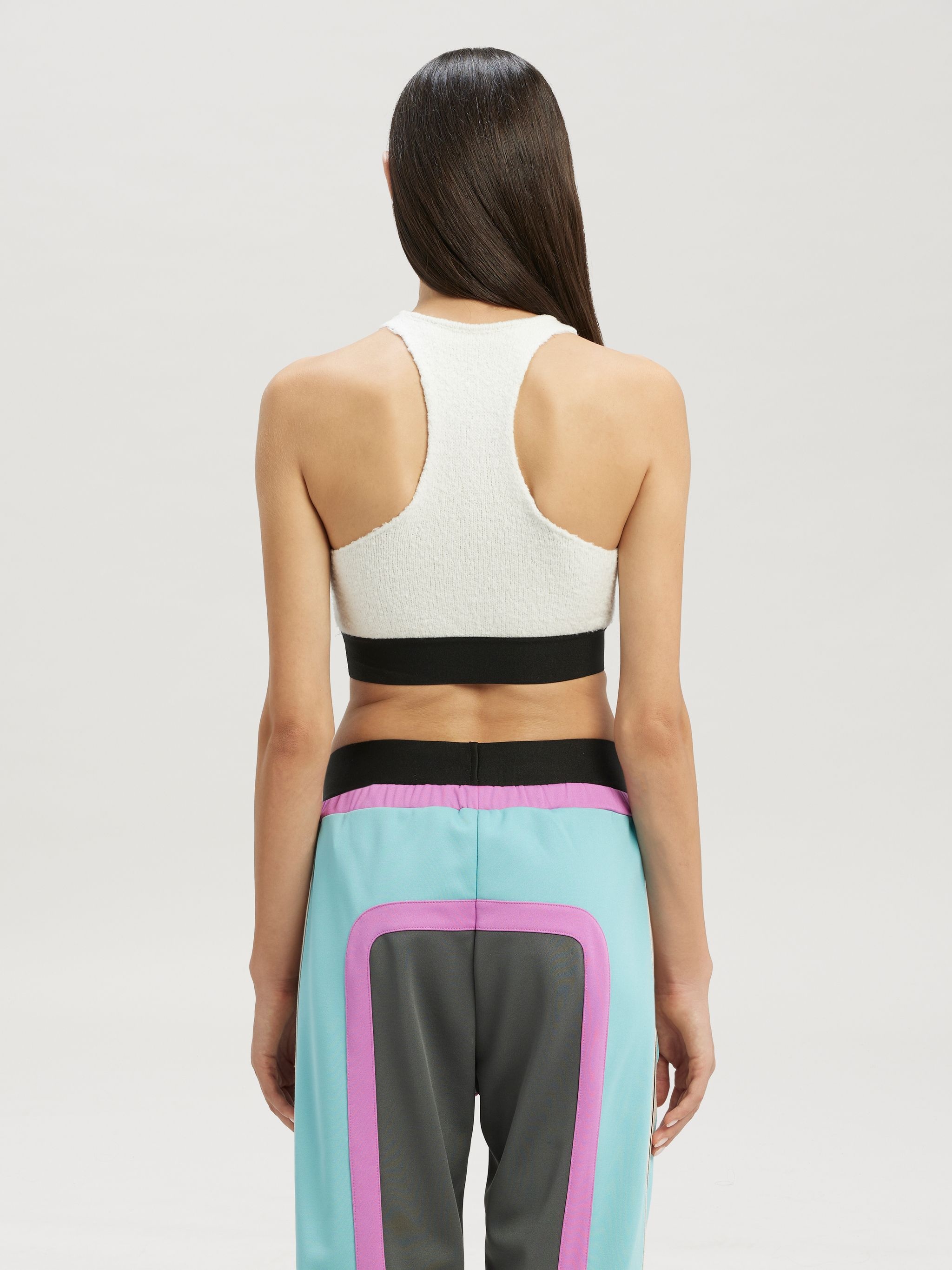 Bouclè Knit Logo Top - 5
