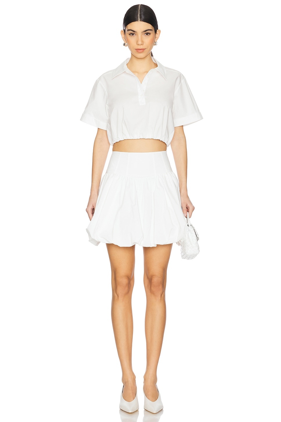 Nicky Short Sleeve Crop Top - 4