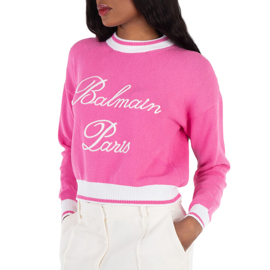 Balmain Signature Knit Jumper - 2