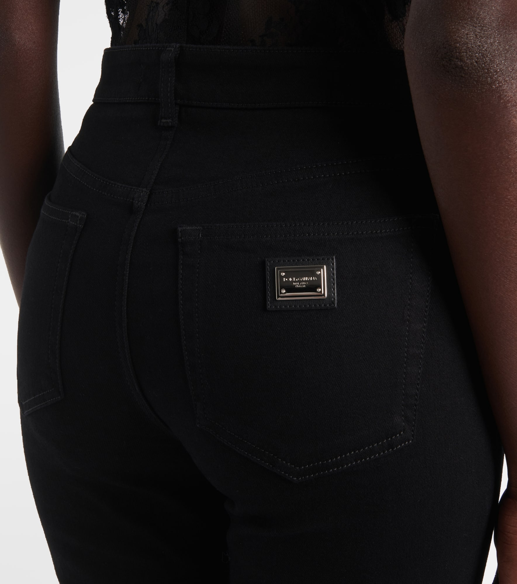 Mid-rise skinny jeans - 6