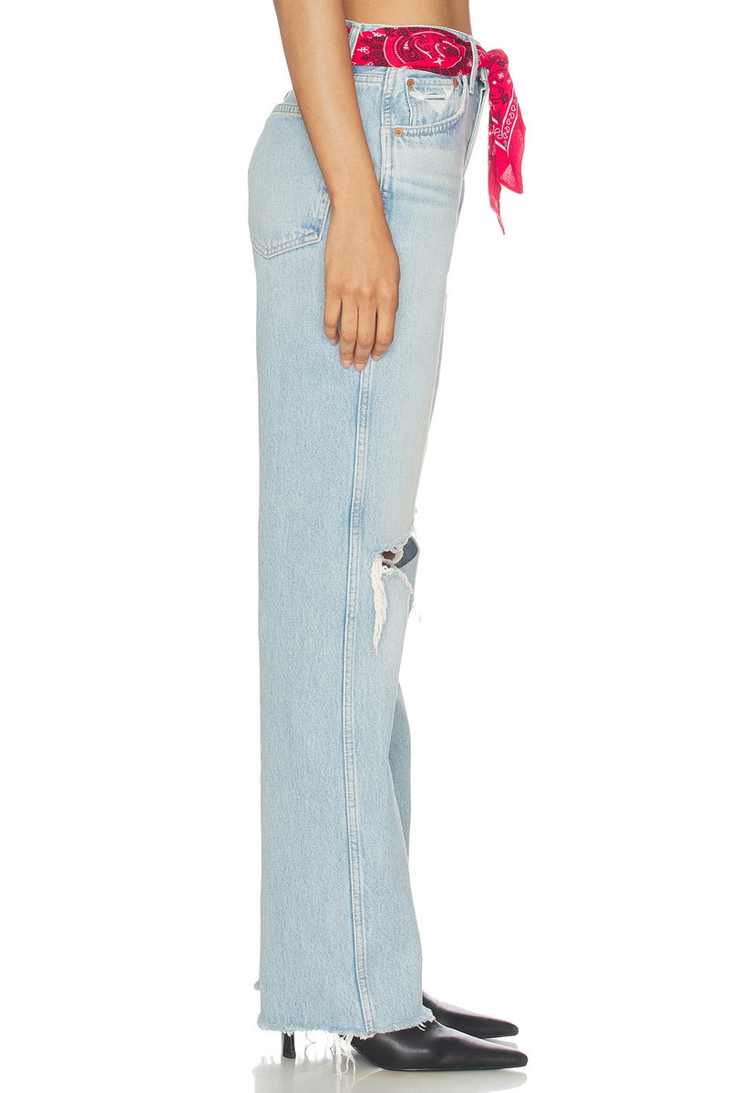 RE/DONE 90s High Rise Loose With Bandana Wide Leg Jeans outlook