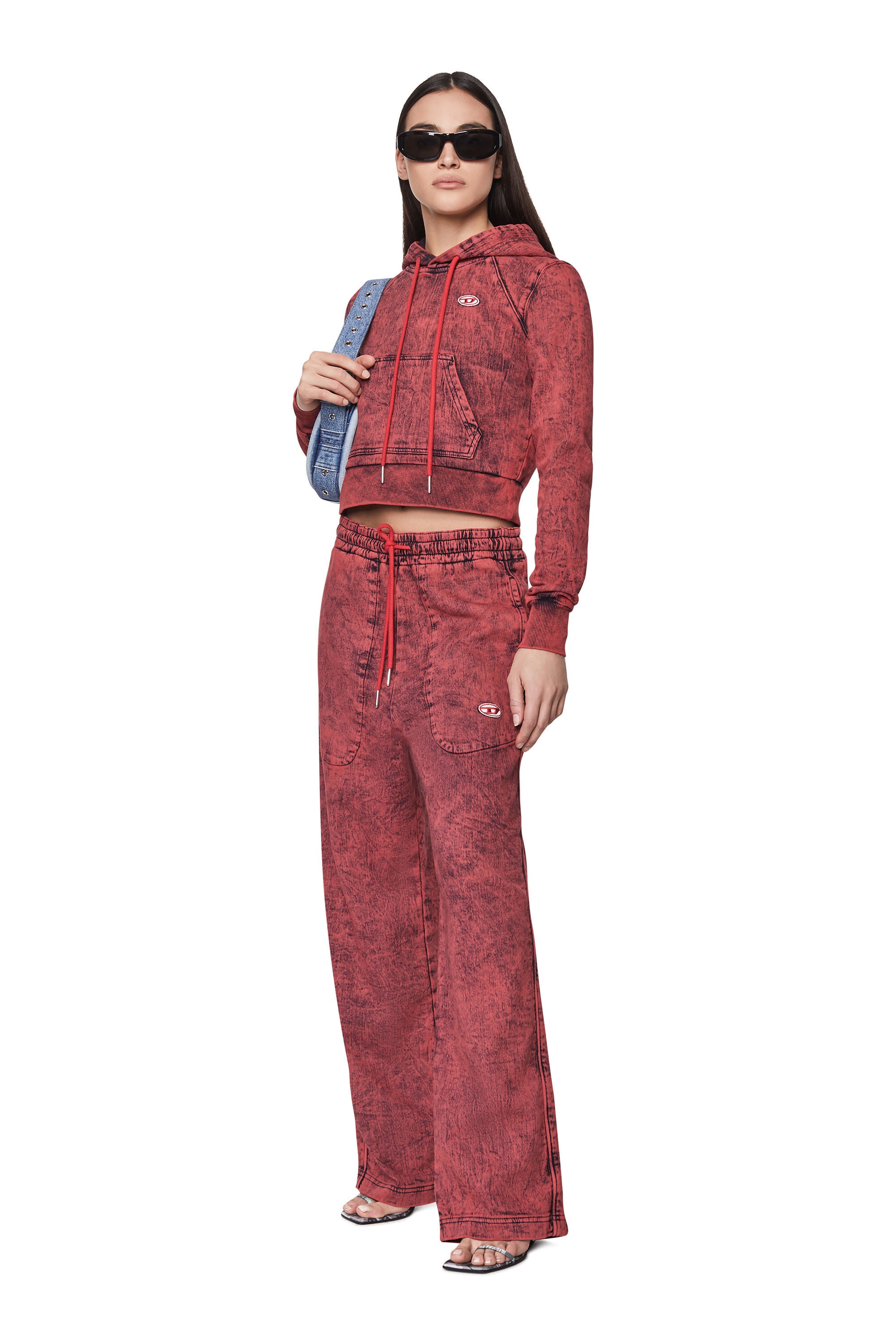 D-ANGY-HOOD FS TRACK DENIM - 2