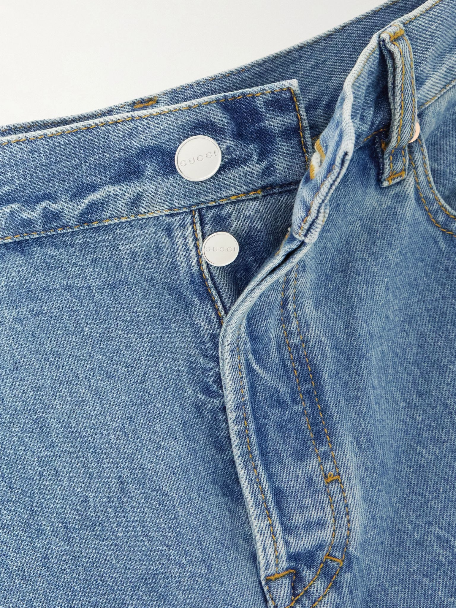 Low-rise boyfriend jeans Blue - 6
