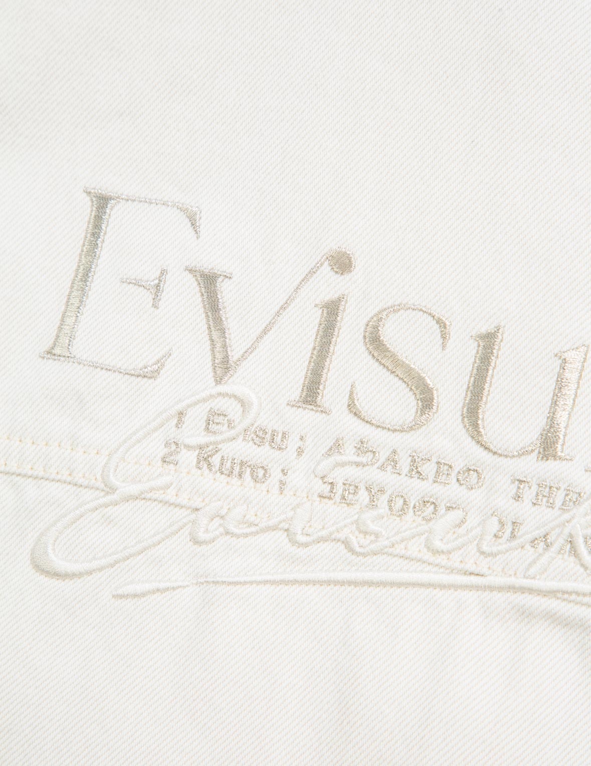 Logo Embroidery Denim Jacket - 12