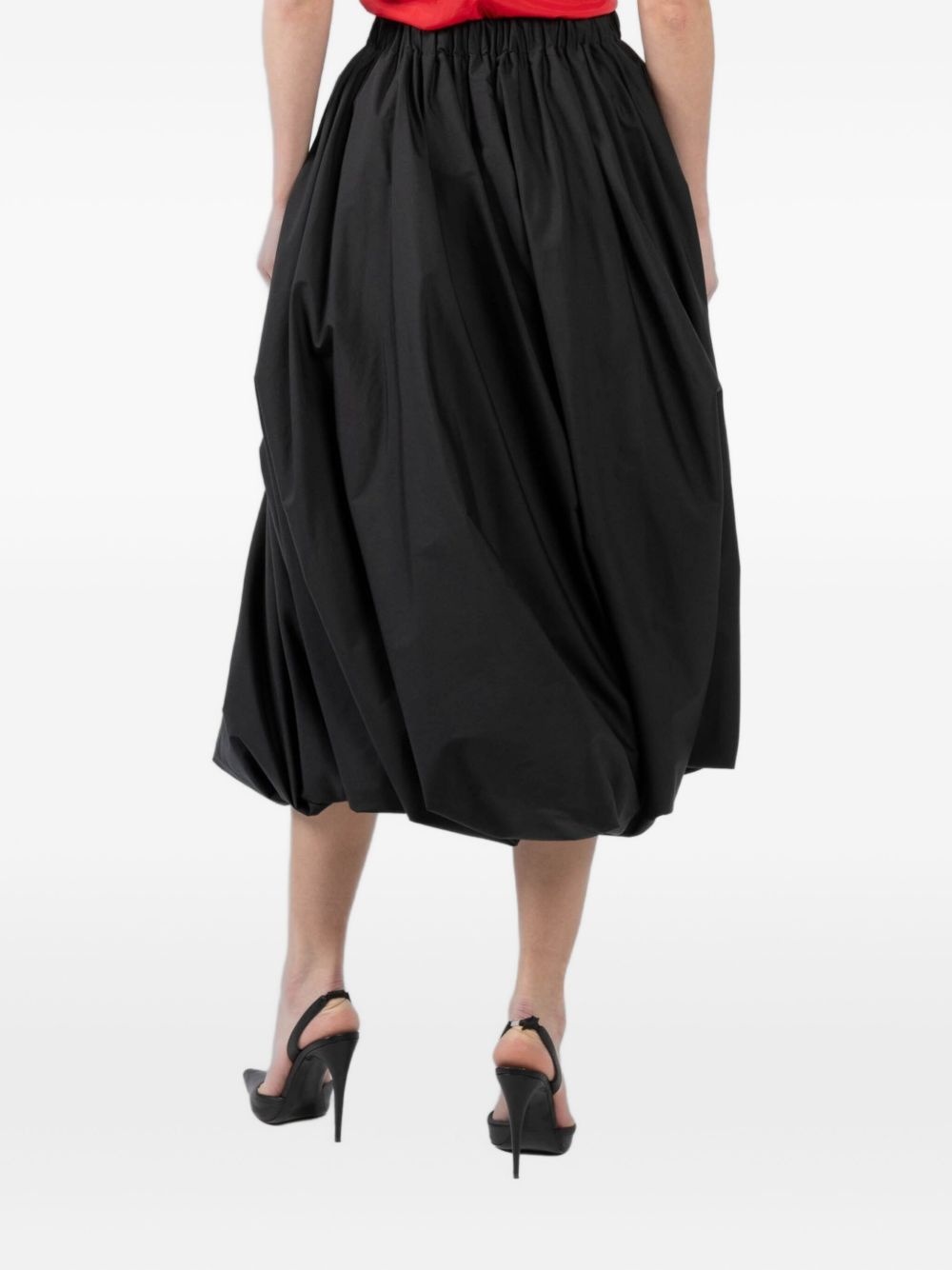 balloon-hem skirt - 4