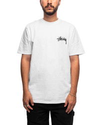 Stüssy Flower Bomb Tee White | REVERSIBLE