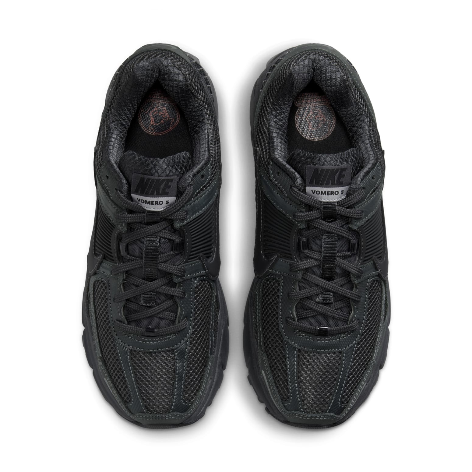 (WMNS) Nike Air Zoom Vomero 5 'Triple Black' FQ7079-002 - 4