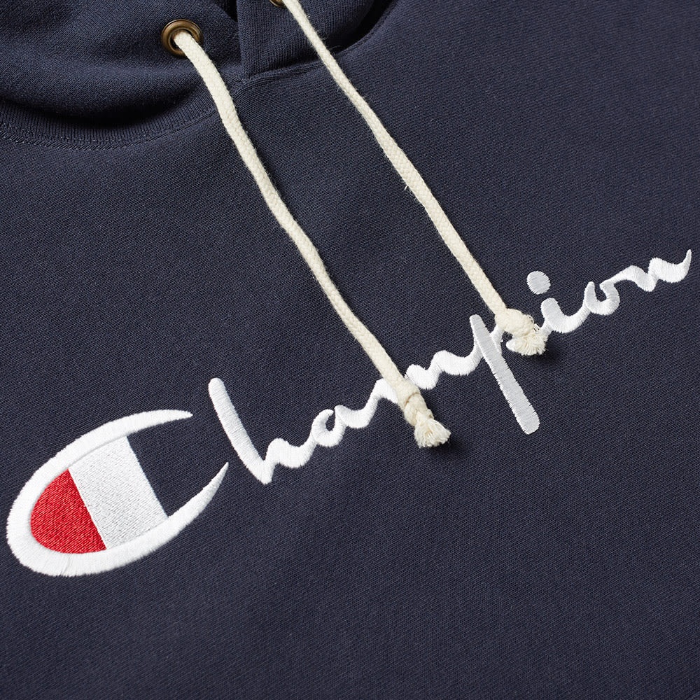 Champion Reverse Weave Script Logo Hoody - 2