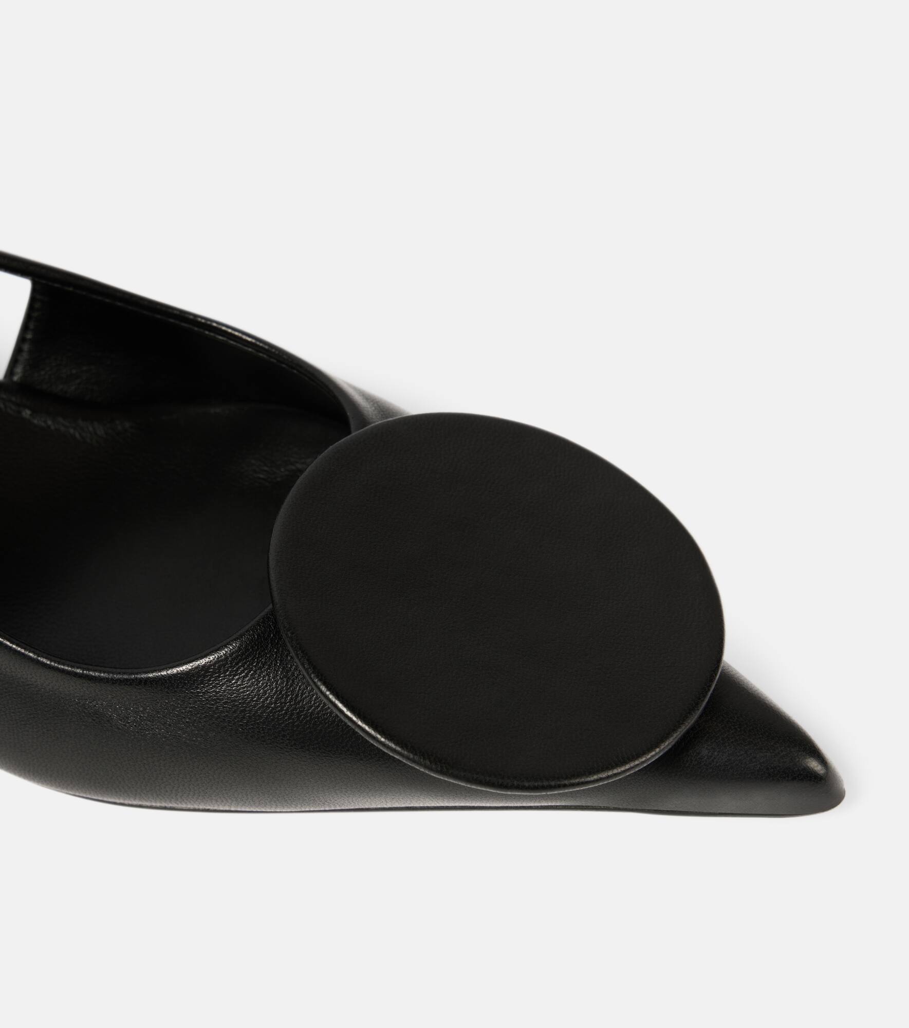 Les Slingbacks Duelo leather pumps - 6