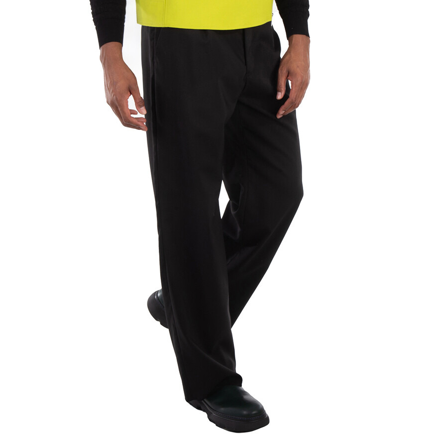 Emporio Armani Black Classic Tailored Trousers - 2
