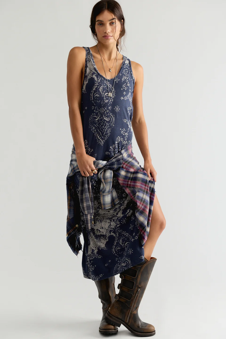 Cleo Bandana Maxi Top - 1